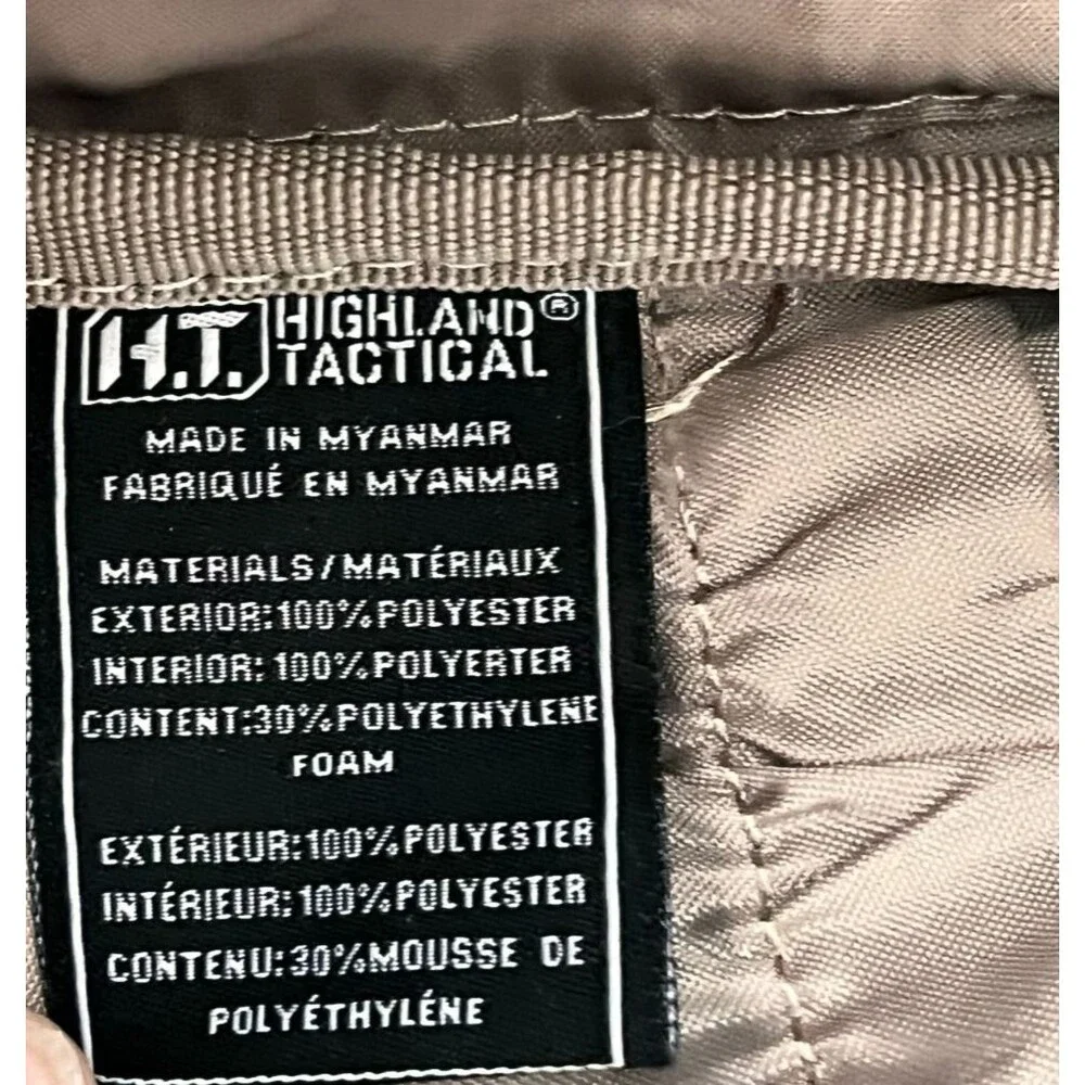 HIGHLAND TACTICAL Ballistic Backpack MOLLE Gear Bag Desert Digi Camo Military